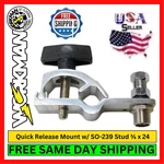 Workman KRM1 Quick Release Cb Antenna Mirror Mount W/ Stud For Truck Car 3/8X24. Fixed Price $9.95.