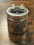 Hermetically Sealed Sprague Capacitor #CBS-15-039 1500 Mfd At 60 Vdcw 100V Surge. Fixed Price $99.99.