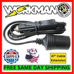 Workman 1-25 Dc Power Extension Cord 4' 12V Car Cigarette Plug Truck Charger. Fixed Price $11.95.