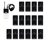 Retekess TT116 Uhf Tour Guide System Microphone Transmitter 15 Receiver Museum. Fixed Price $666.65.