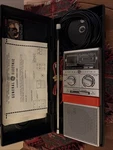 Vintage General Electric Portable 2WAY Emergency Radio Twith Accessories.. Fixed Price $25.99.