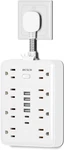 Surge Protector Power STRIP(900J) -mcscn Outlets 6 Usb 15A/1875W Ultra-thi. Fixed Price $23.79.