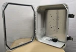 New Outdoor Wi-fi Box Clear Cord Grip Hole Ventev 12X10X5 Nema V12105LC-CG. Fixed Price $39.95.