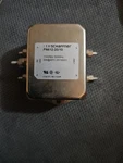 Schaffner FN612-20/10 Power Line Filter Features Protective Earth Connectors. Fixed Price $20.00.