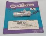 Nos Cush Craft Blitz Bug In-line Coaxial Lightning Arrester Model No. LAC-1. Fixed Price $15.00.