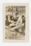 Vintage Photo Historic Military Army Man Monro SCR-284 Radio Fort Bragg Nc 1940S. Fixed Price $13.99.