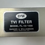 Vintage Barker Williamson B&w FL-10/1500 Tvi Filter Ham Radio Untested. Fixed Price $32.00.