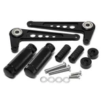 Universal Rearsets Footrest Footpegs Cafe Racer CB350 CB450 CB550 CB750F. Fixed Price $46.99.