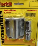 Vintage 1999 Firestik K-64A 3-WAY Antenna Mount Bracket W/K-4A SO239 3/8-24 Stud. Fixed Price $18.49.