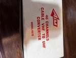 Aim Cable Converter Model 4970 Vhf To Uhf 46 Channels Box Instructions. Fixed Price $44.00.