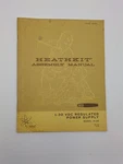 Vintage Heathkit Assembly Manual 1-30 Vdc Regulated Power Supply IP-28 1969. Fixed Price $15.11.