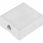 Radioshack -4-PIN(RJ-11/RJ-14) Modular Telephone Jack Surface Mount White. Fixed Price $9.99.
