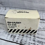 Genuine Sharp EA-23E Ac Adapter 8.5V 350MA For Use With Calculator Made Japan. Fixed Price $19.99.