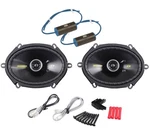 Kicker CS684 Car Audio 6X8" 5X7" 225W Pair Speakers New & 0-300HZ Bass Blockers. Fixed Price $79.95.