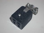 Vintage Cinch Jones Molex S-304-CCT-W Pin Power Socket W/metal Hood For Yaesu. Fixed Price $21.95.