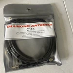 Diamond Antenna C110 Ham Radio 10FT. Extension Cable Assembly RG8X/MINI (new). Fixed Price $19.99.