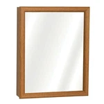 Rectangle Medicine Cabinet/mirror Oak Framed Swing Door 19.25IN X 15.5IN 4.5IN. Fixed Price $100.81.