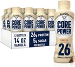 Core Power Protein Shake, Vanilla, 26G Bottle, 14OZ, 12 Pack. Fixed Price $31.35.