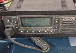 Kenwood Mobile/in-vehicle Two-way Radio Transceiver W/ Hand Mic Power Cable. Fixed Price $175.00.