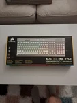 Corsair K70 Rgb MK.2 Se Cherry Mx Speed - Silver / White Edition. Fixed Price $90.00.