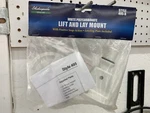 Shakespeare Style 495-B Lift And Lay Mount For Boat Antenna White Polycarbonate. Fixed Price $25.00.