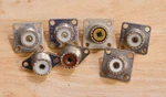 Qty 7: SO-239 Uhf Connectors (SO-R-D1). Fixed Price $15.00.