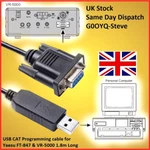 Usb Cat Programming Cable For Yaesu FT-847 & VR-5000 Ftdi. Fixed Price $21.83.