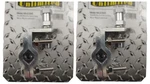 2 Lot Accessories Unlimited AUC3HD Double Groove 3-WAY Mirror Cb Antenna Mounts. Fixed Price $45.95.