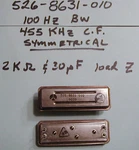 Collins Mechanical Filter 455 Khz Cf, 100 Bw Symmetrical (cw) Nos. Fixed Price $120.00.