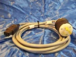High End Power Cord Iec - 20A Hubbell HBL2321 Twist Lock Plug Amplifier Computer. Fixed Price $25.00.